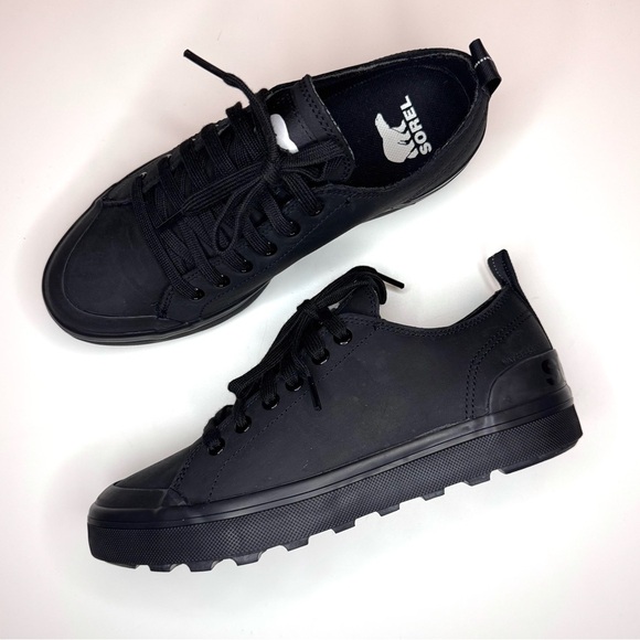 SOREL METRO™ II LOW MEN'S WATERPROOF SNEAKER Black Size- 7 - Picture 10 of 12